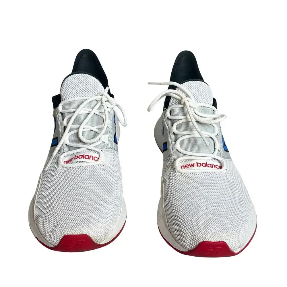 New Balance Fresh Foam Roav MROAVWL1 Mens 11 Running Shoes White Sneakers Blue N